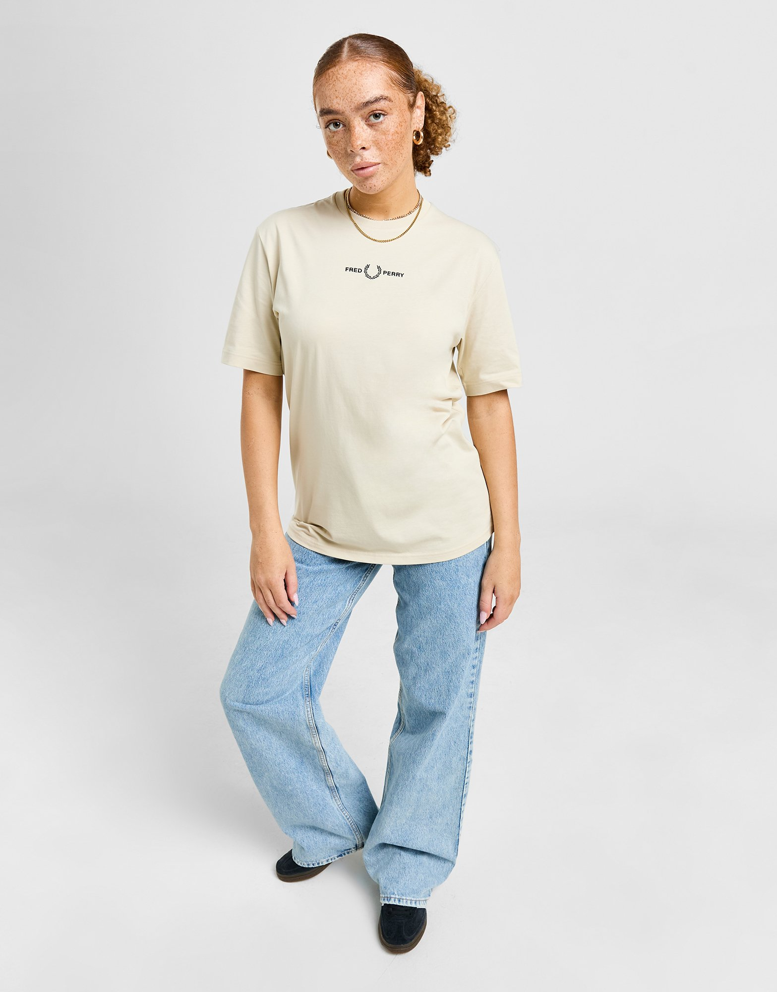 Fred Perry T-shirt Logo Femme
