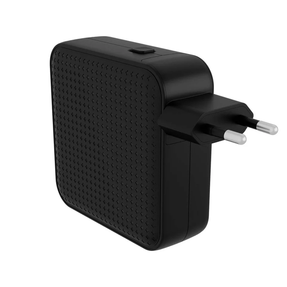 Hyper - HyperJuice - 100W USB-C GaN Rejse Oplader (3C+1A) - Sort