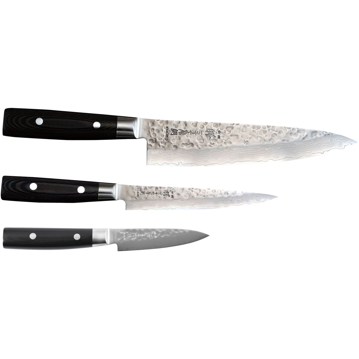 Zen Knivsett (kokkekniv, universalkniv, skallkniv)