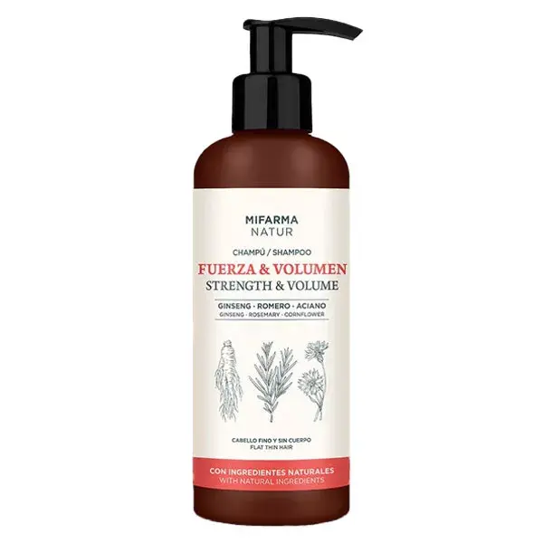 Shampoo Mifarma Natur Strength Volume 250ml