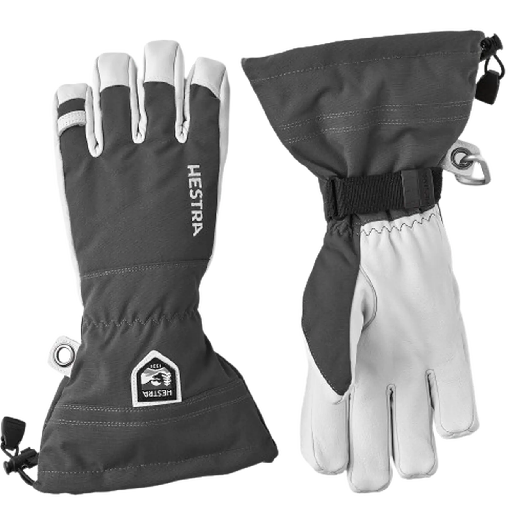 Hestra Army Leather Heli Ski Handsker | SkatePro