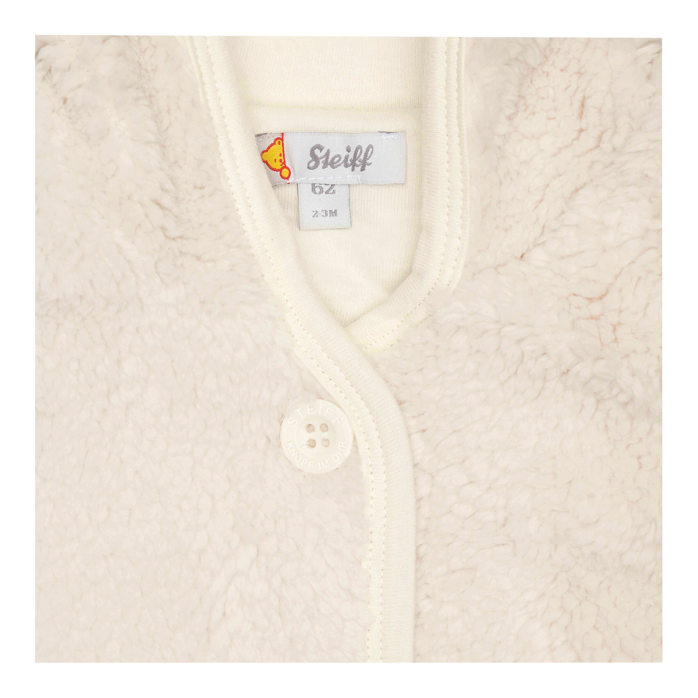 Steiff Plüschjacke mit Kapuze