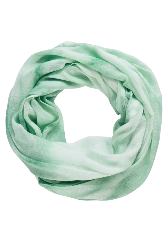 Loop mit Farbverlauf - raw salvia green