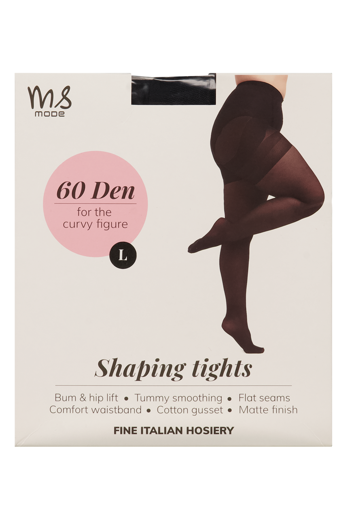 Basis panty 60 denier Zwart