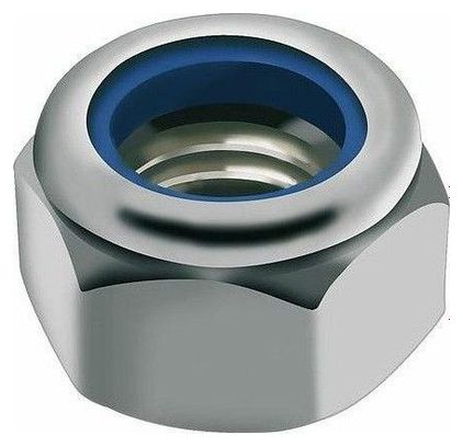 Ecrou zingué - Blackbearing - m4 nylstop - sachet de 25 vis