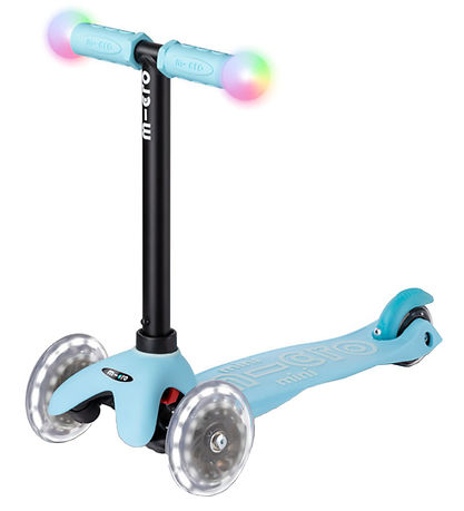 Micro Tretroller - Mini2grow Deluxe Magic LED - Blau
