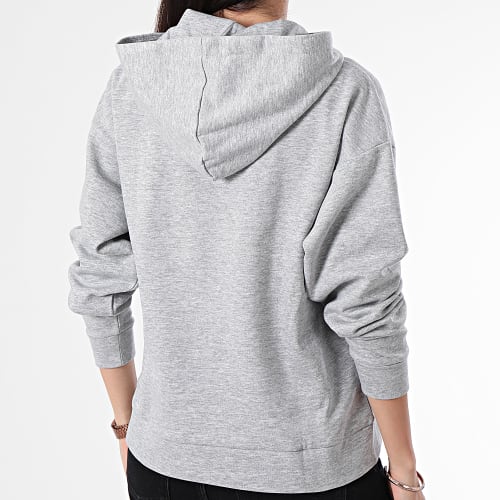 Sweat Capuche Femme Ane Gris Chiné