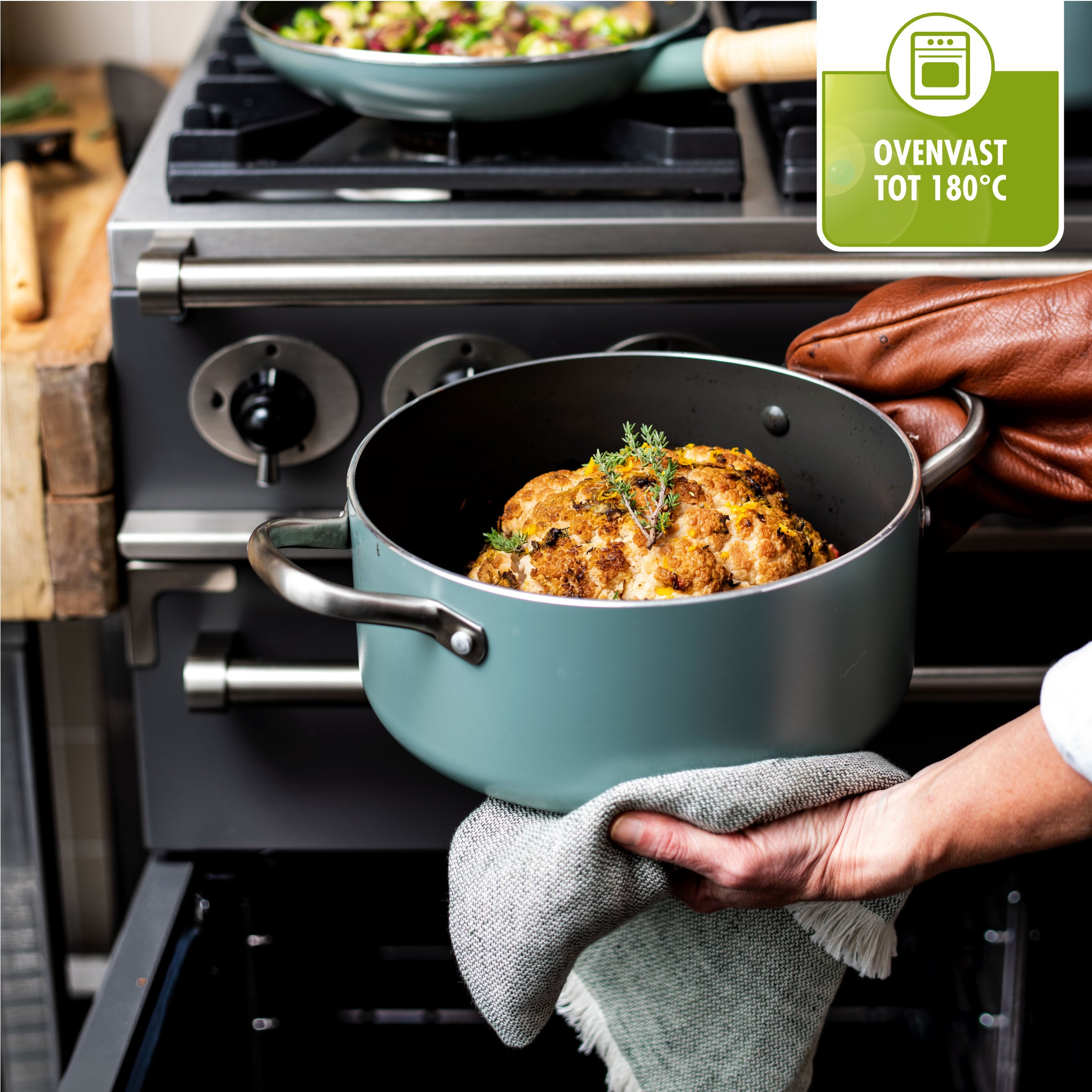 Greenpan Mayflower Pannenset 5-delig met Accessoires