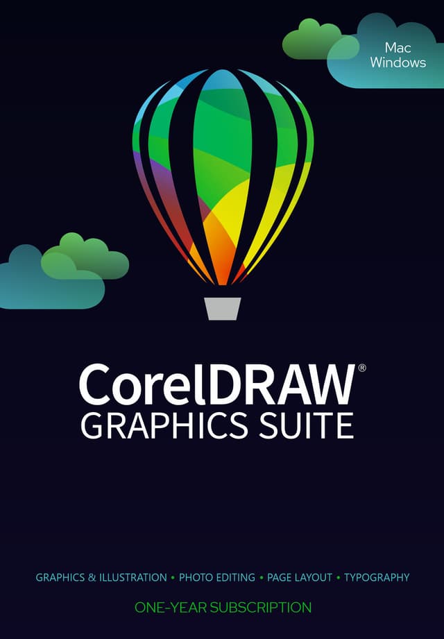CorelDRAW® Graphics Suite 365-Day Subscription