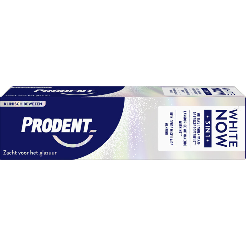 Prodent Tandpasta white now 3-in-1