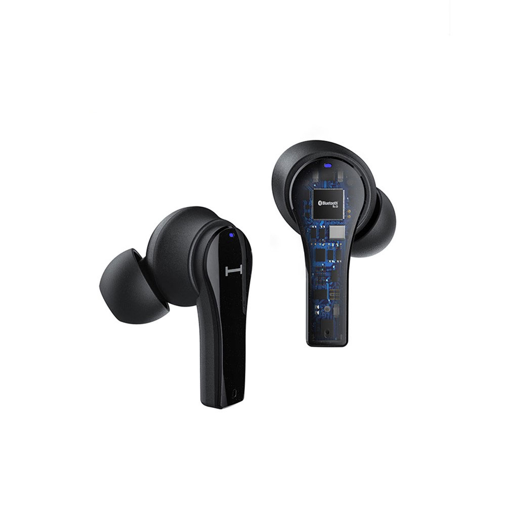 QT82 TWS Bluetooth 5.0 In-Ear Kopfhörer Noise Reduction Headset   Lade Case IPX5 (400mAh) - Weiss