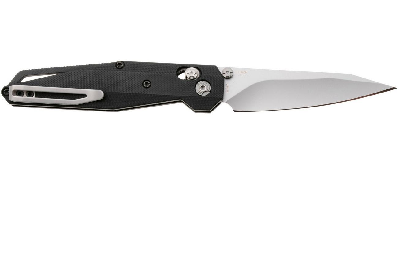 CRKT LCBK 3830 Crossbar Lock, Black G10 zakmes, Matthew Lerch design
