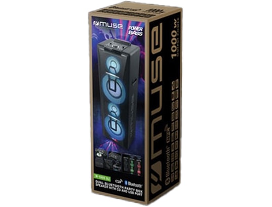 MUSE - Chaîne Hifi M-1990 DJ - Bluetooth/NFC - 1000 W