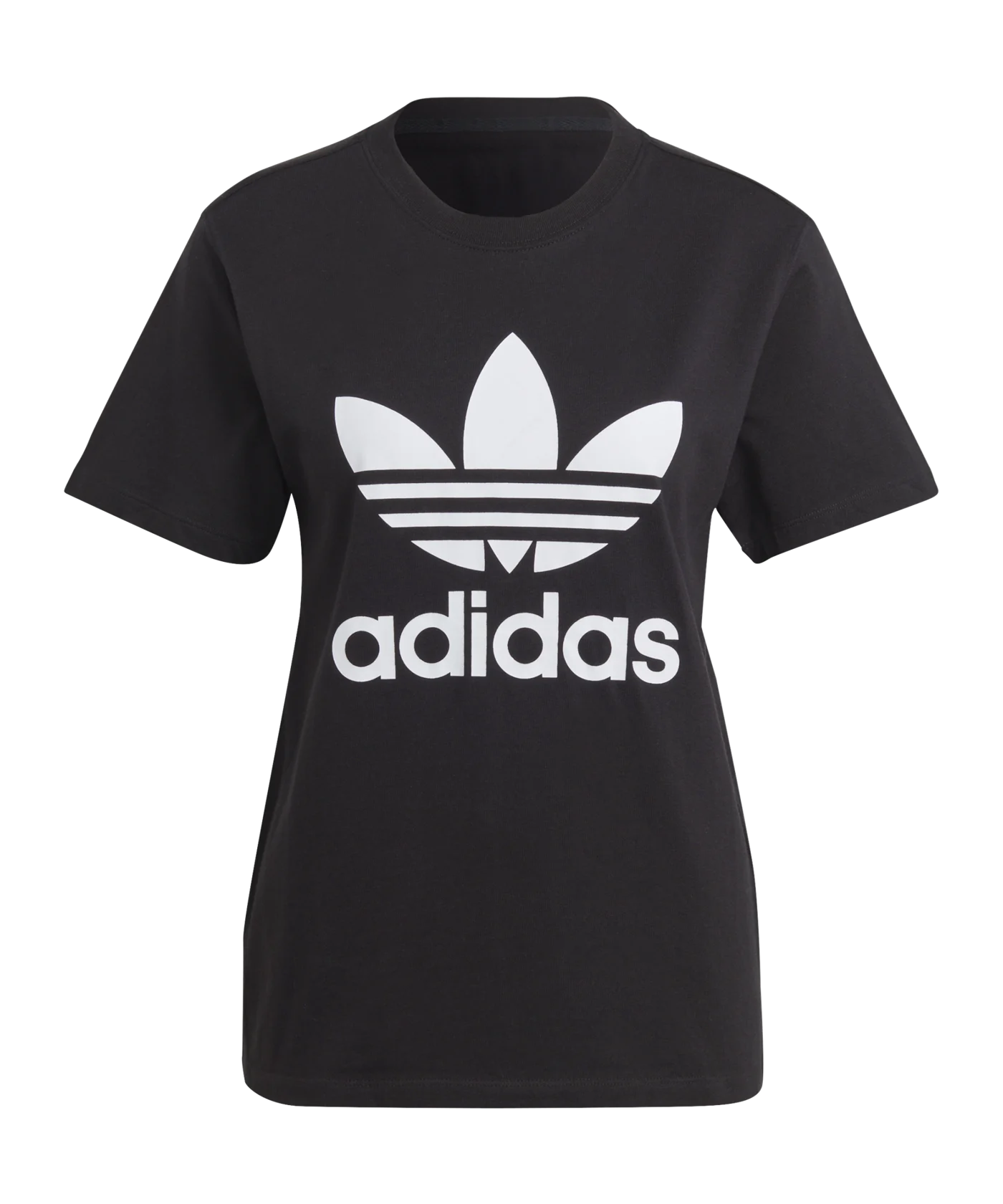 adidas Originals Trefoil T-Shirt Damen Schwarz