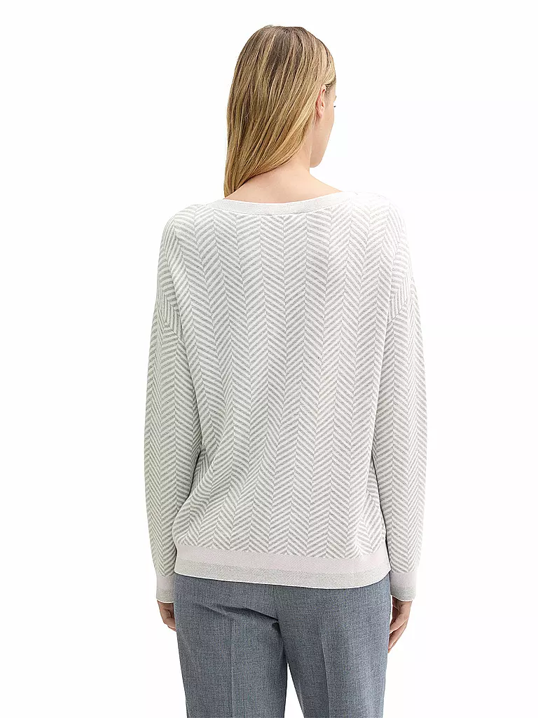 TOM TAILOR Pullover grau