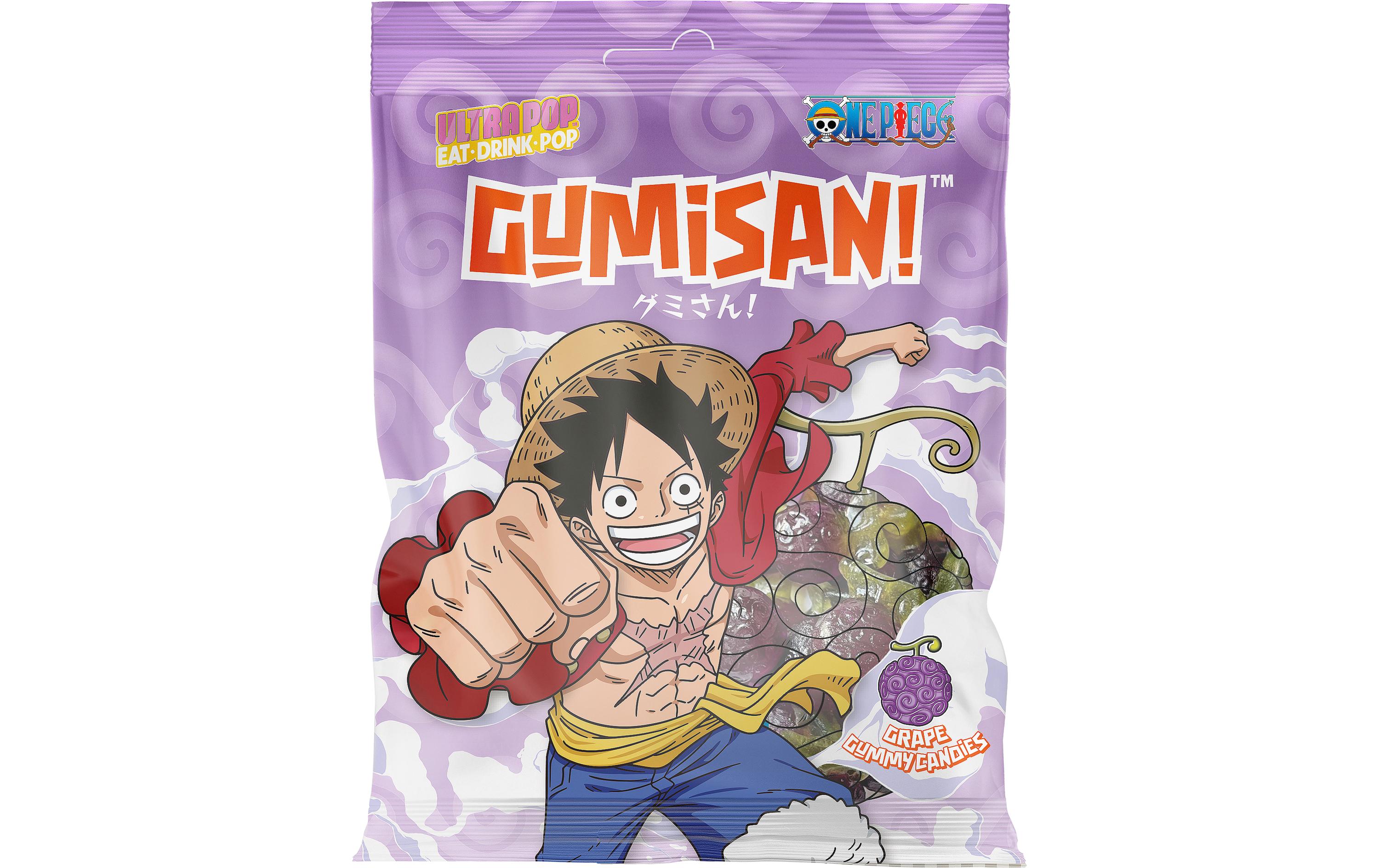 Gummibonbons Luffy Traube 180 gFruchtgummis mit Rindergelatine