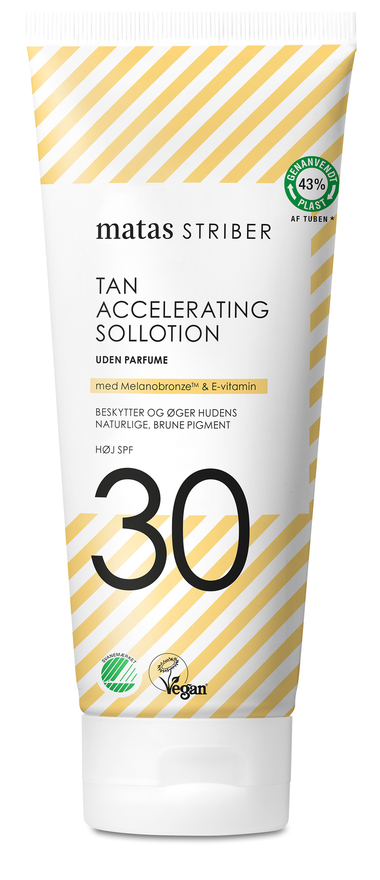 Matas Striber Tan Accelerating Sollotion SPF 30 Uden Parfume 200 ml