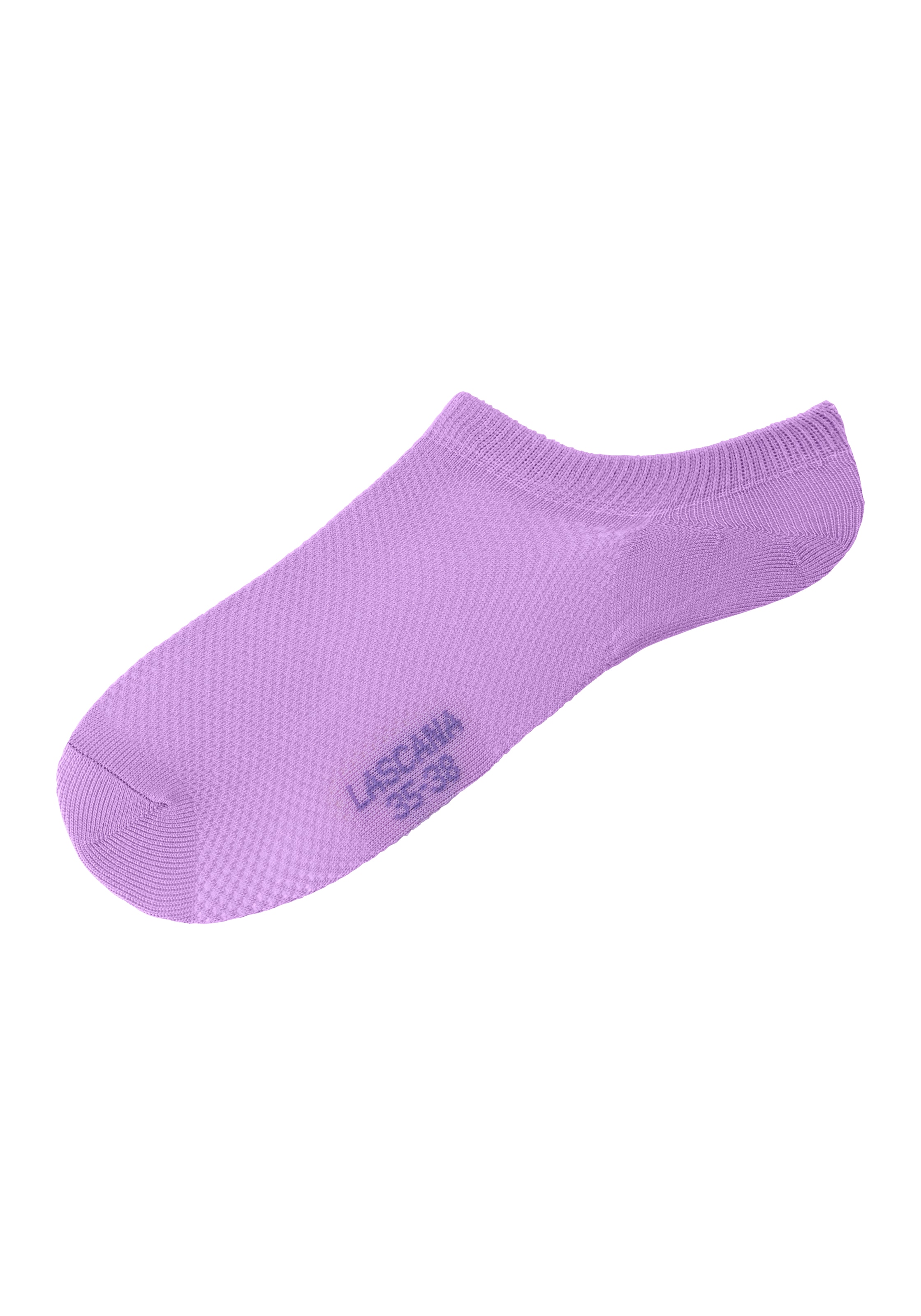 LASCANA ACTIVE Sneakersocken Packung, 7 Stk. tlg. mit Pikeestruktur