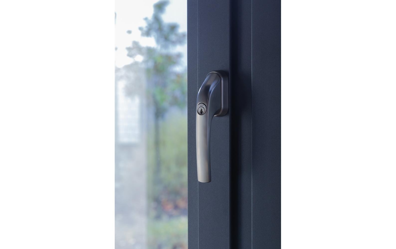Abschliessbarer Fenstergriff FG300 S SilberDieser Fenstergriff schützt doppelt. Gegen Kinderhände und Einbrecher