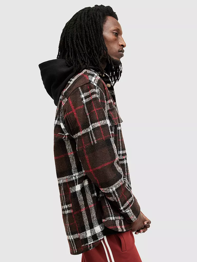 ALLSAINTS Overshirt REDWOOD  braun