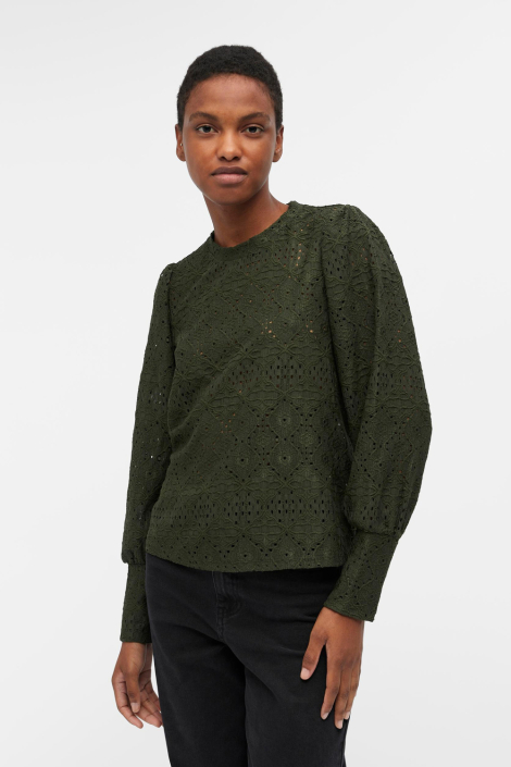 Object groene dames blouse