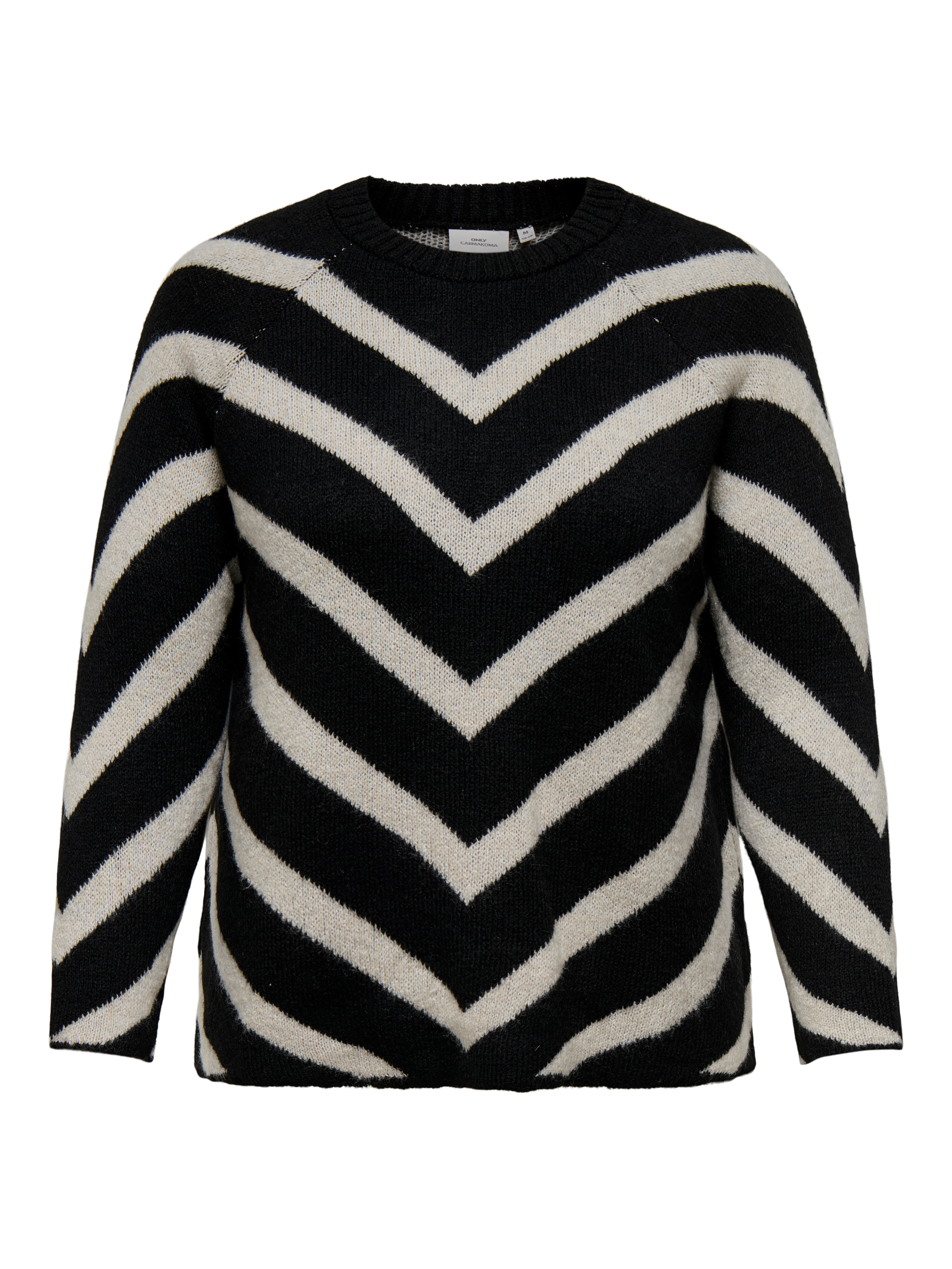CARELIZA Strickpullover Black