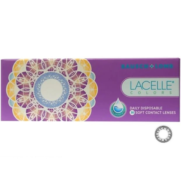 BAUSCH+LOMB - Lacelle 1 Day Lace Color Lens Majestic Blue 30 stuks