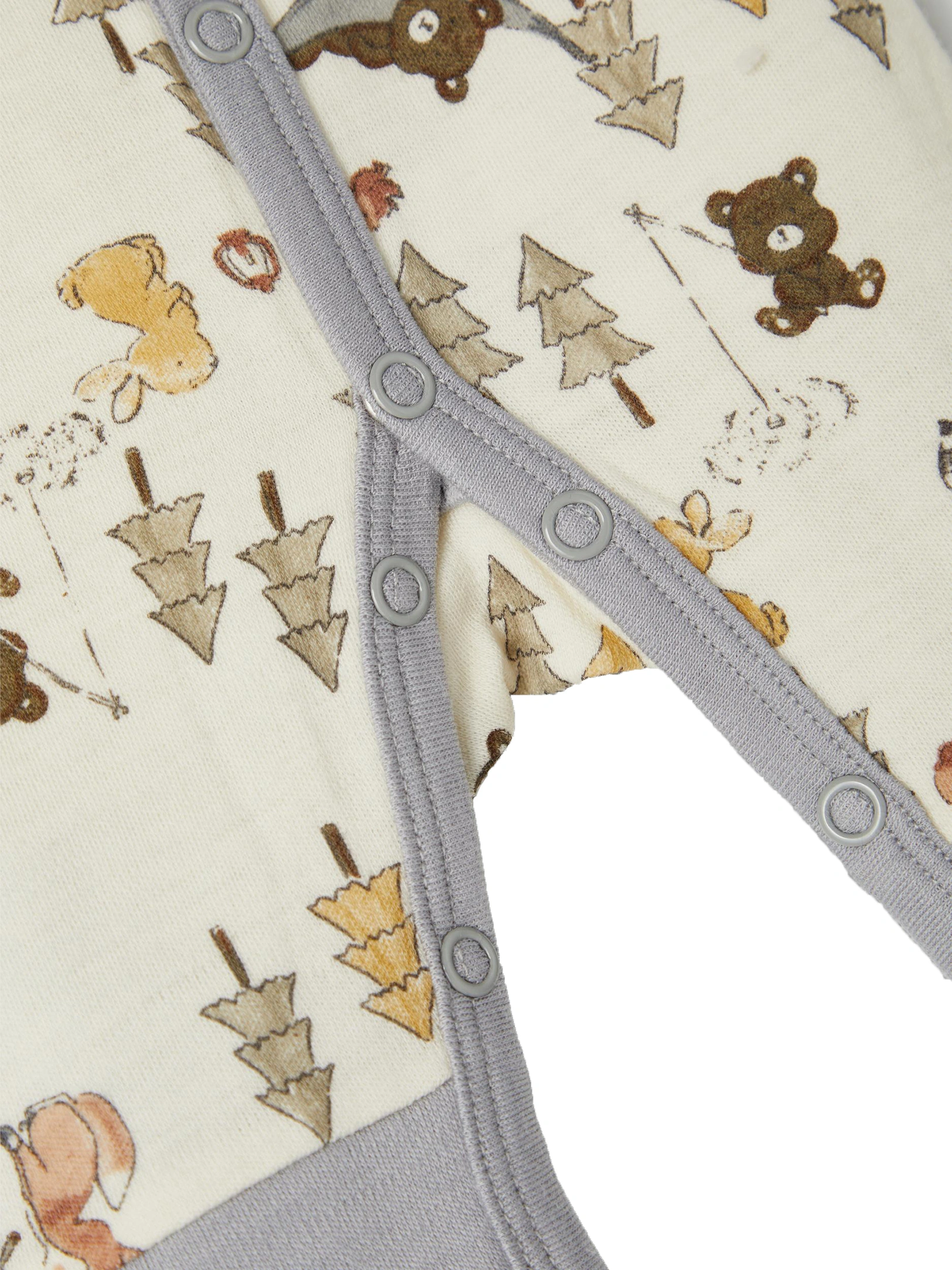 Schlafstrampler NBMWILLU WOOL in turtledove
