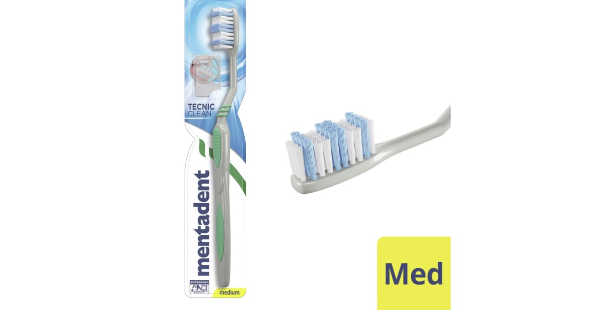 Mentadent Zahnbürste mittel Tecnic Clean