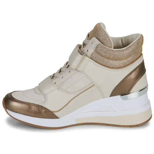 MICHAEL Michael Kors - GENTRY HIGH TOP Beige / Oro
