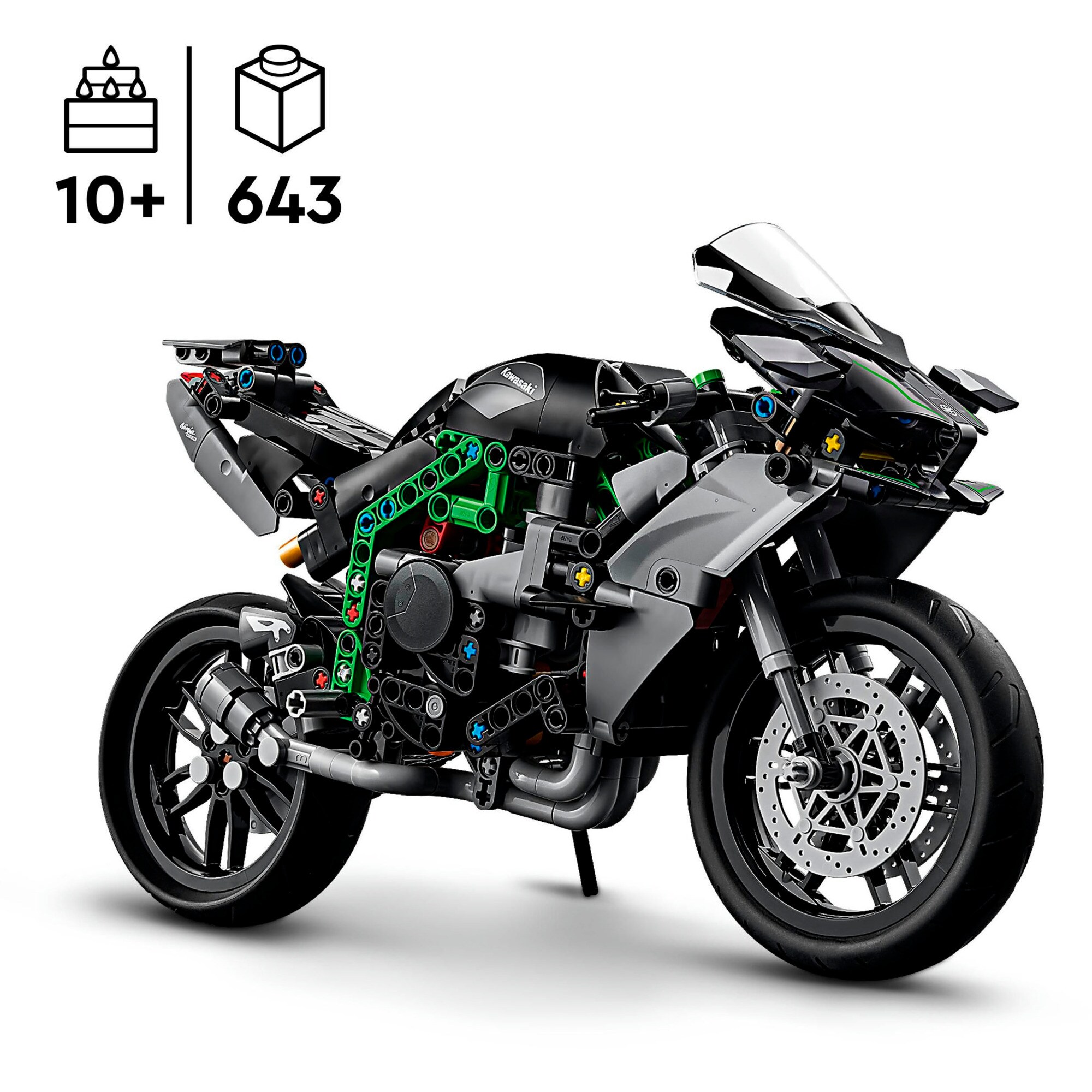 LEGO Konstruktionsspielzeug Technic Kawasaki Ninja H2R Motorrad