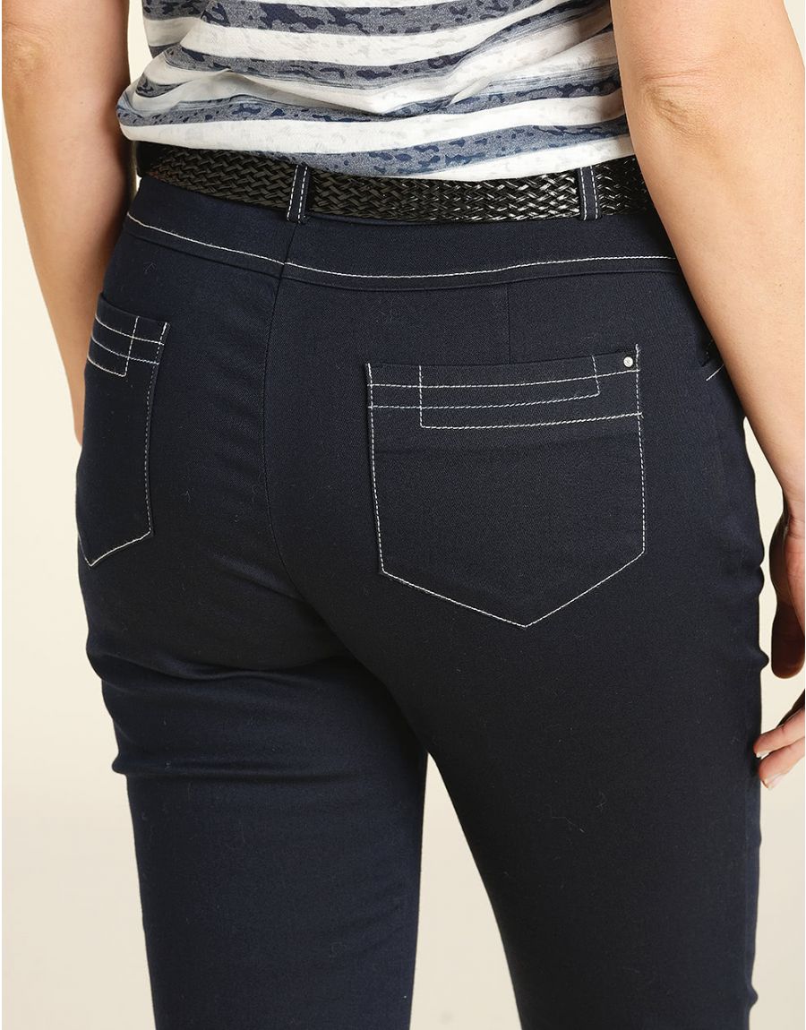 Pantacourt en jean chic