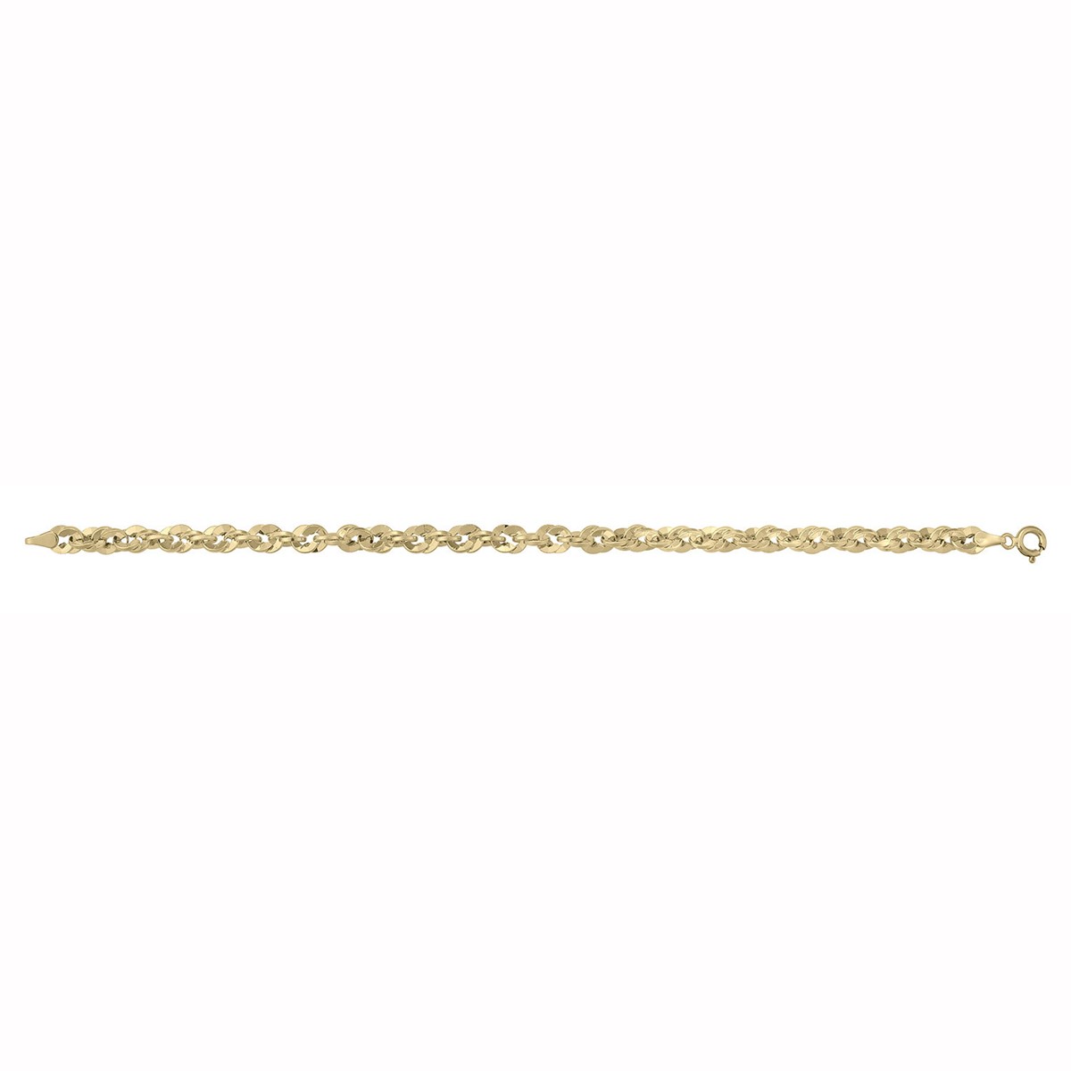 Bracelet Brillaxis en or jaune 9 carats