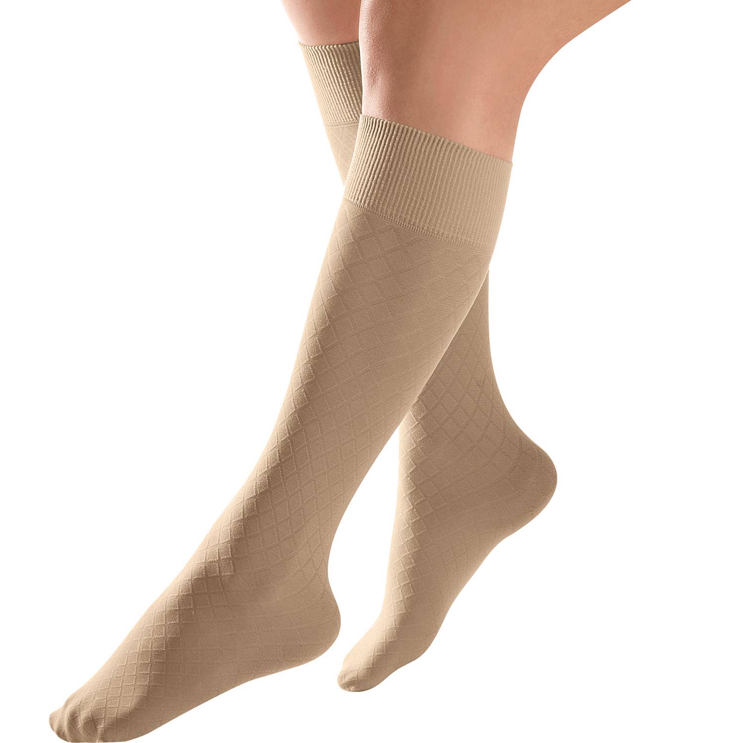 MedoVital Damen-Stütz-Kniestrümpfe 3 Paar