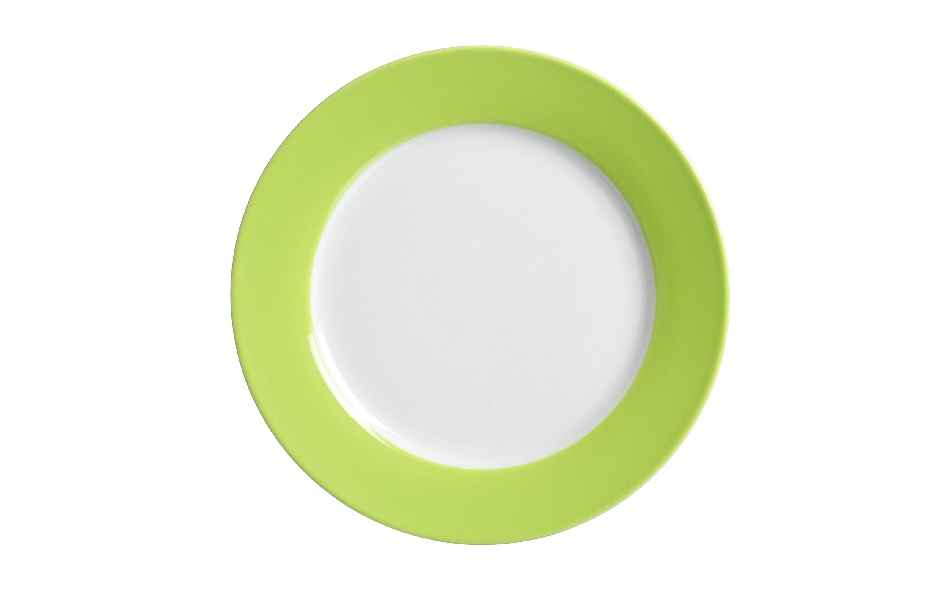 Dessertteller Doppio, grün, 20,5 cm