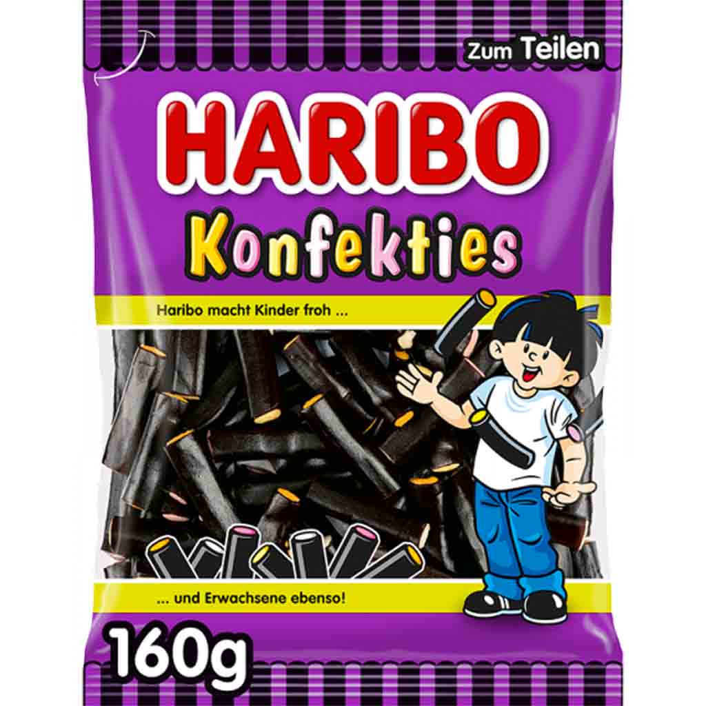 Haribo Konfekties 160g MHD:30.10.25