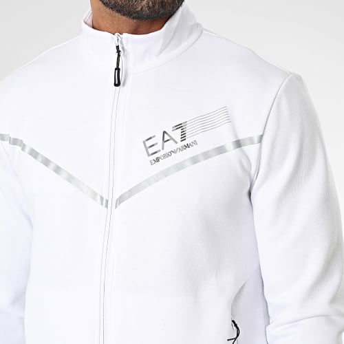 Ensemble De Survetement 3RPV60-PJMBZ Blanc Gris Anthracite
