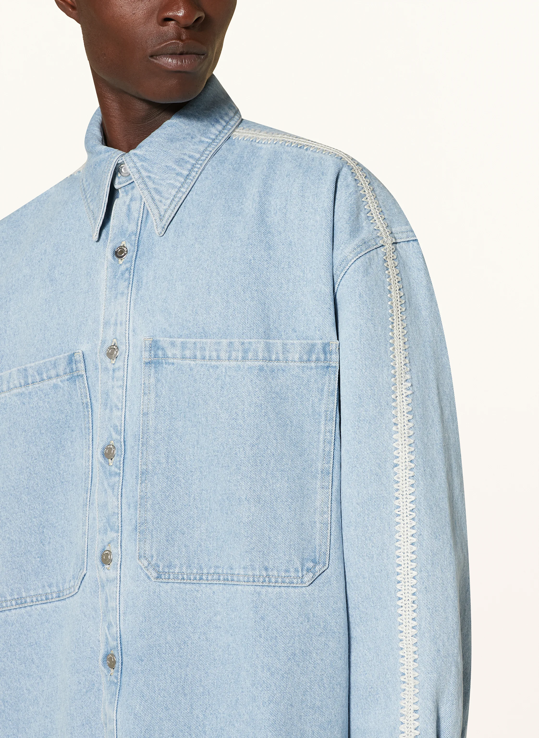 Nanushka Jeans-Overjacket BEAUX