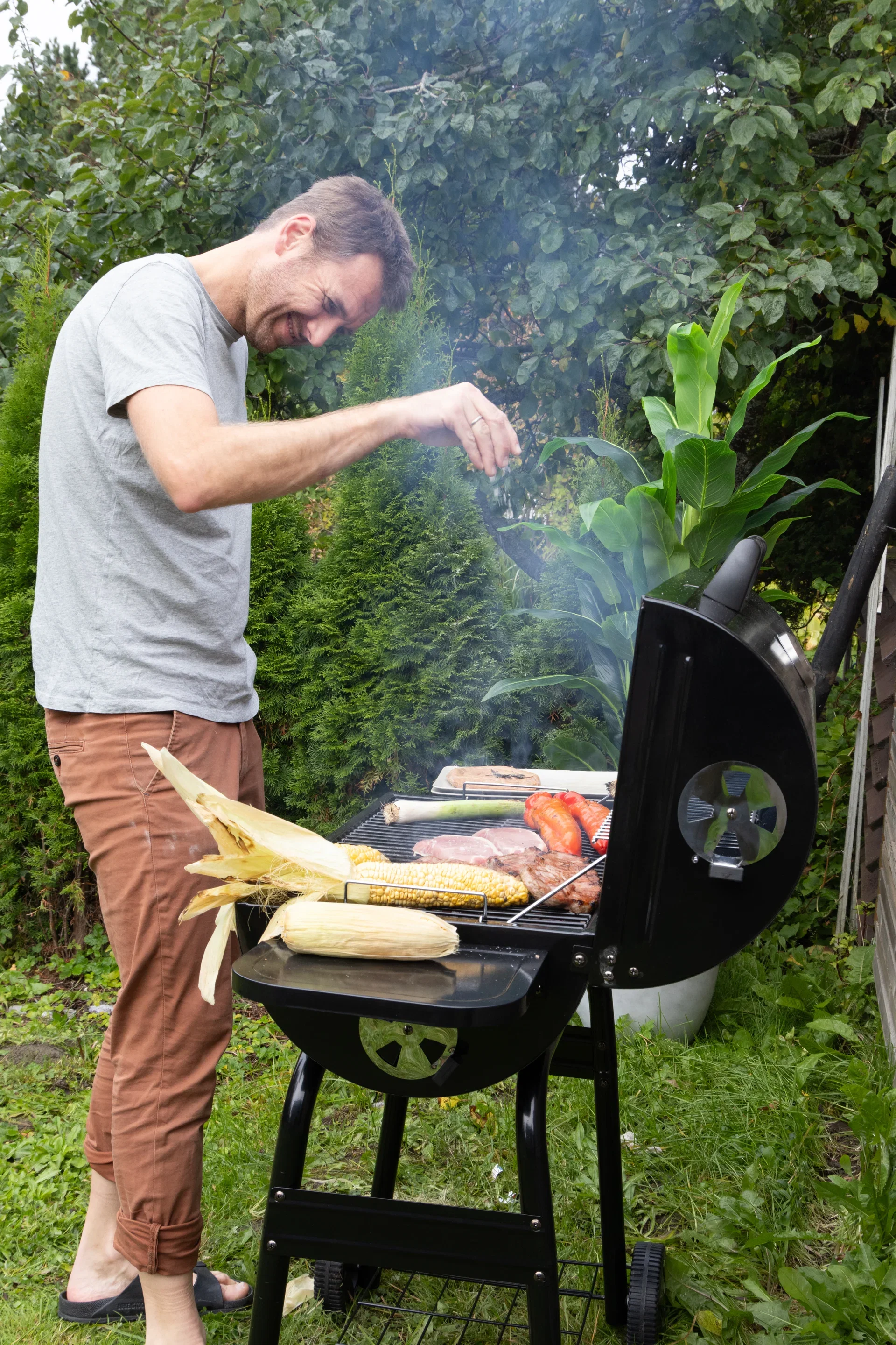 FCC BBQ Kullgrill Barrel Bredde 70 cm
