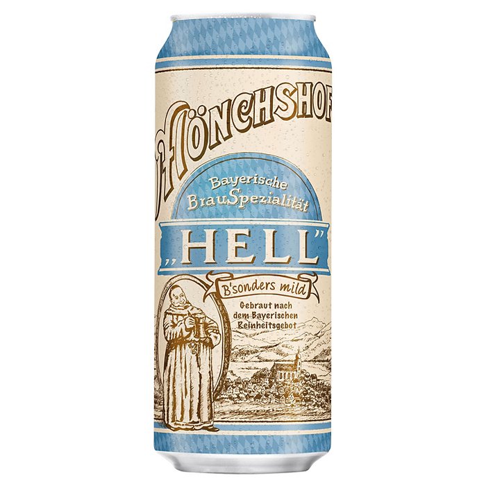MÖNCHSHOF Hell 0,5 l