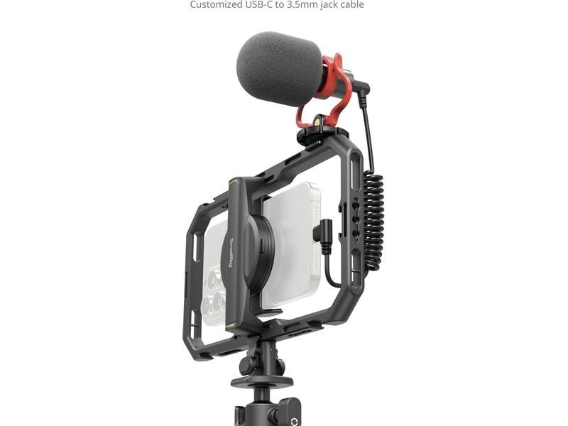 Smallrig All-in-One-Videokit für Smartphone-Entwickler Pro Eine professionelle Komplettlösung für Videoaufnahmen mit Mobiltelefonen