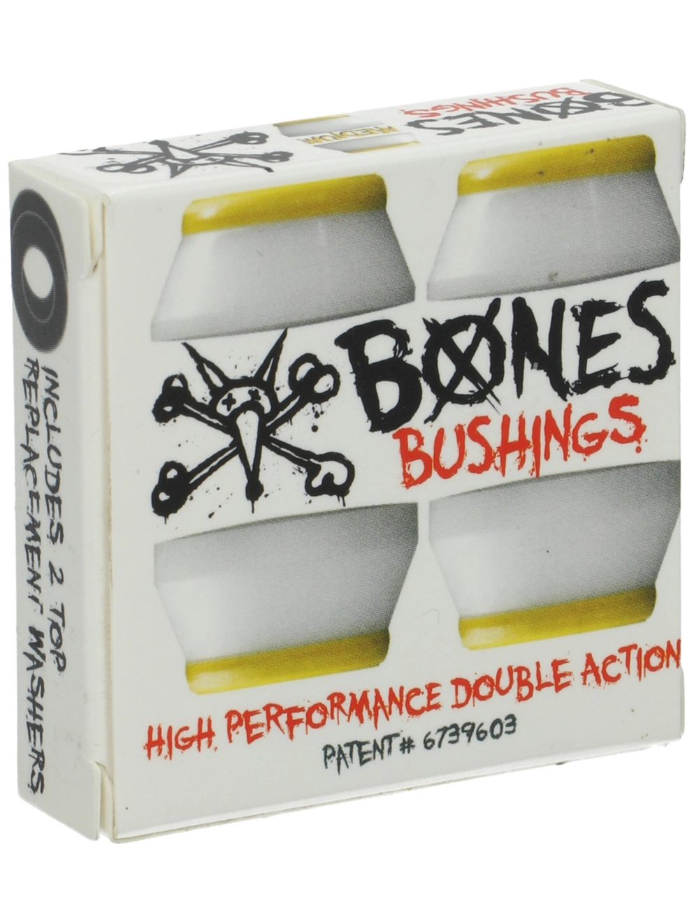 Bones Wheels 91A Hardcore Medium Bushings incl. Washer white