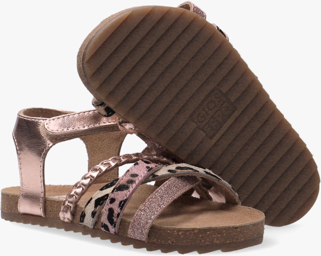 GIOSEPPO ros&eacute;gouden gioseppo sandalen trenton