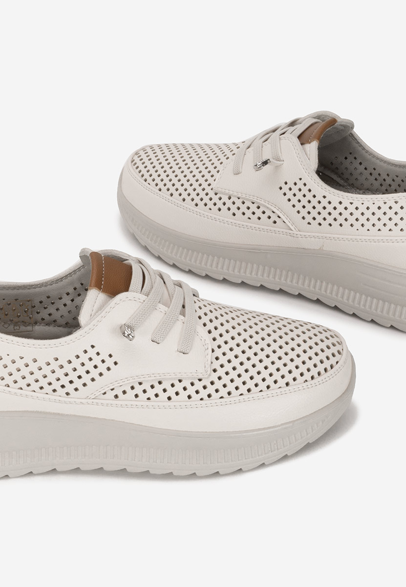 Baskets pour femme blancs Nezelia