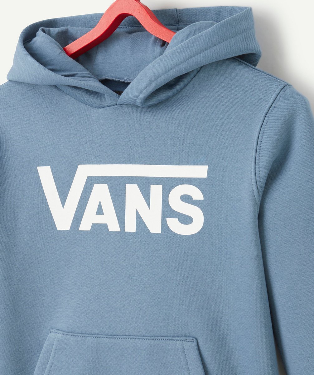VANSSWEAT À CAPUCHE CLASSIC PO BLEU AVEC LOGO