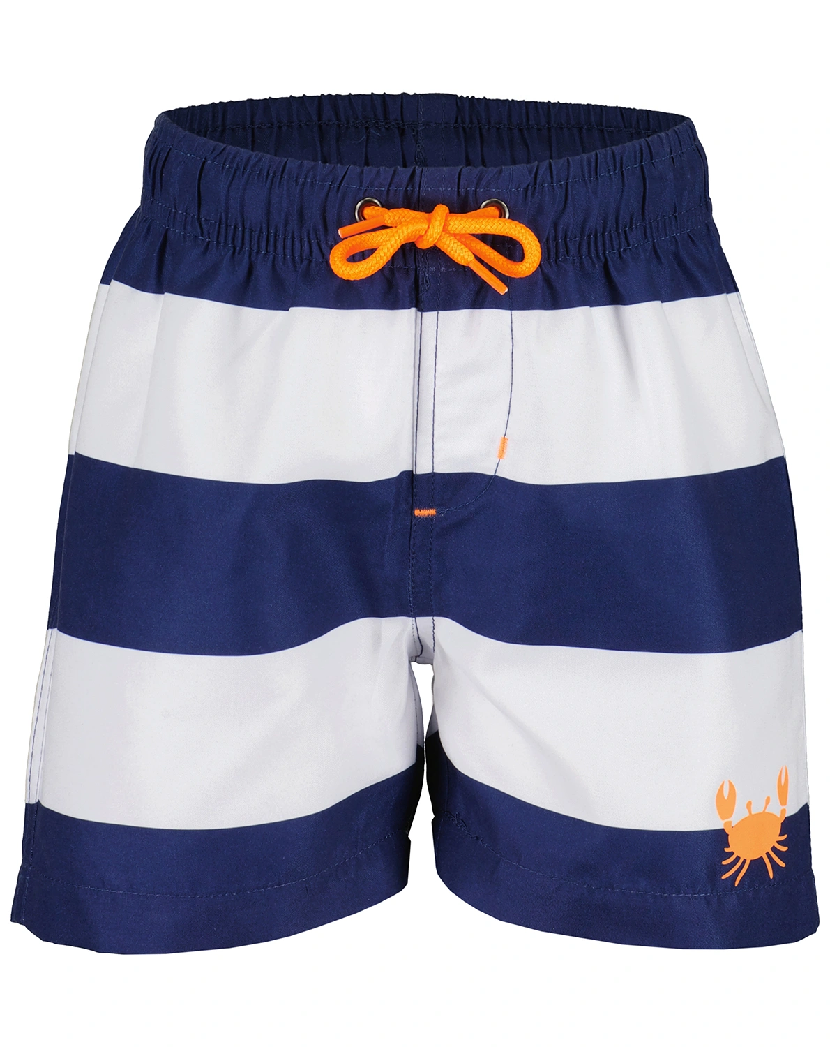Bade-Bermudas CRAB AND STRIPES in blau/weiß