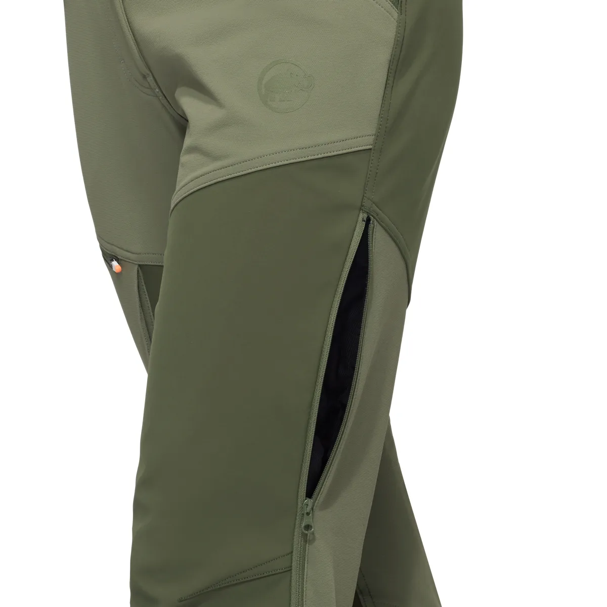 Mammut Zinal Guide So Hybrid Pants Women Marsh-Dark Marsh