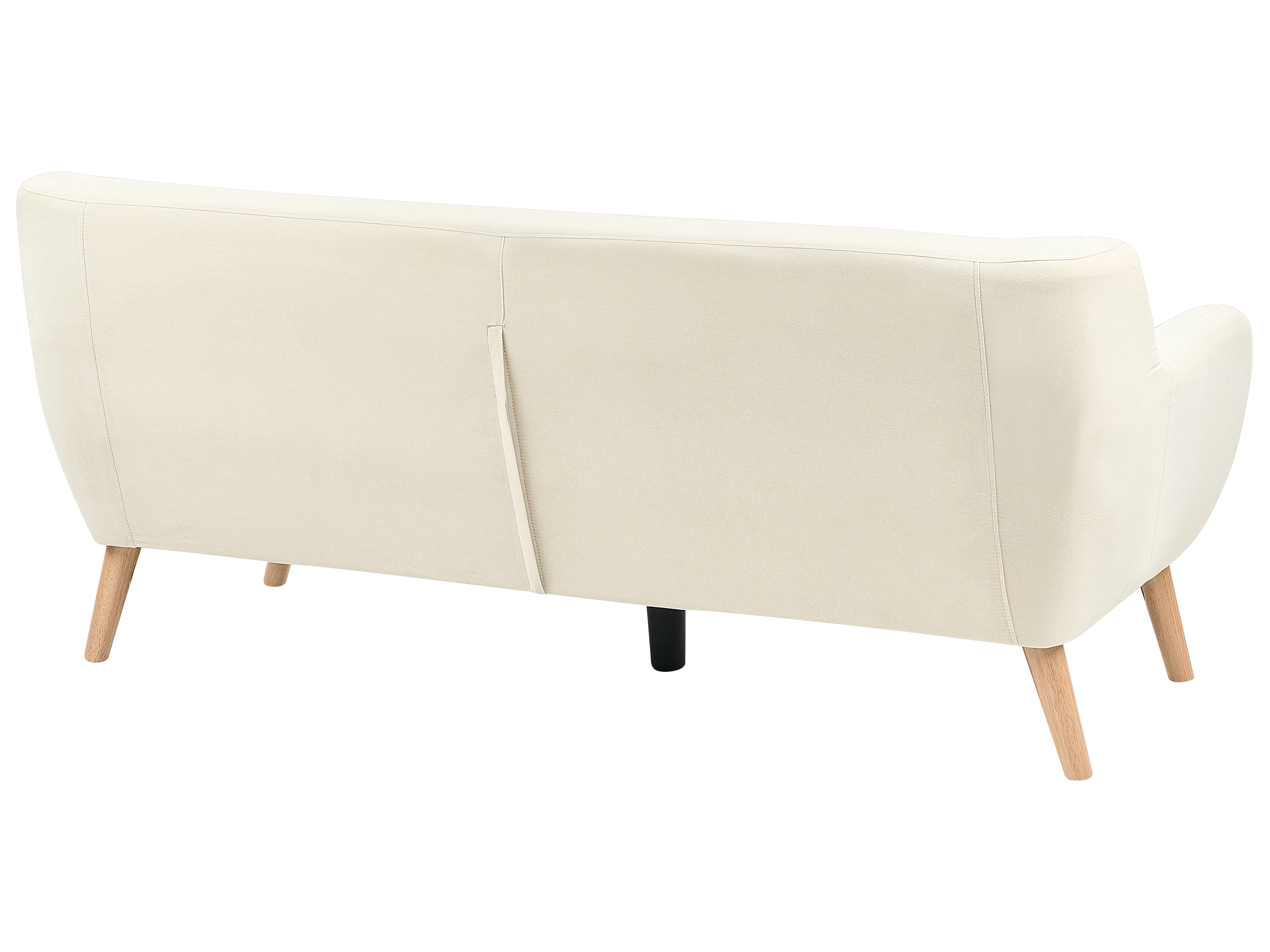 Bank 3-zits MOTALA Stof Lichtbeige