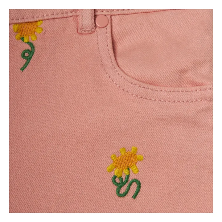 Stella McCartney Kids Short Broderie Fleur | Rose