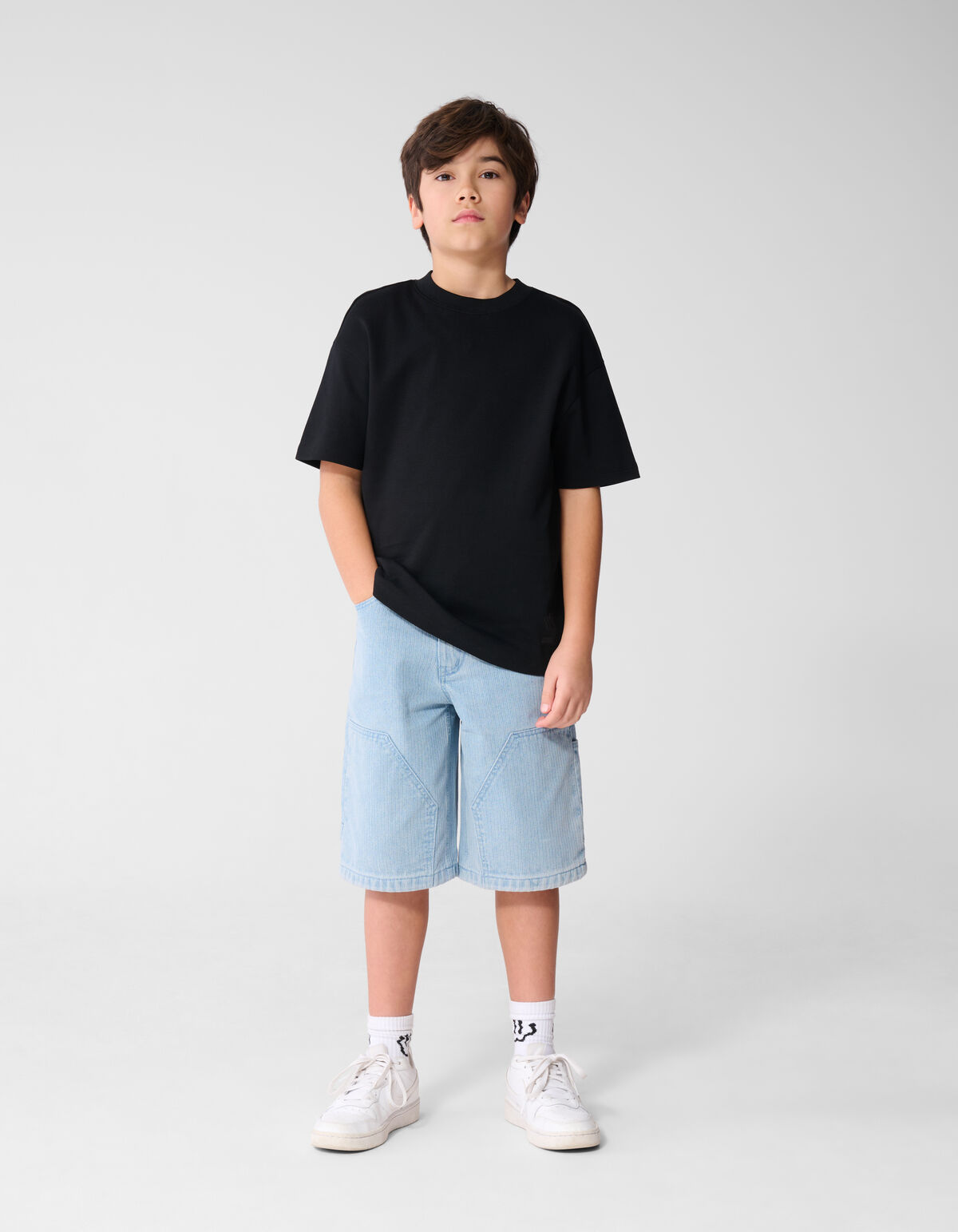Basic T-shirt Zwart